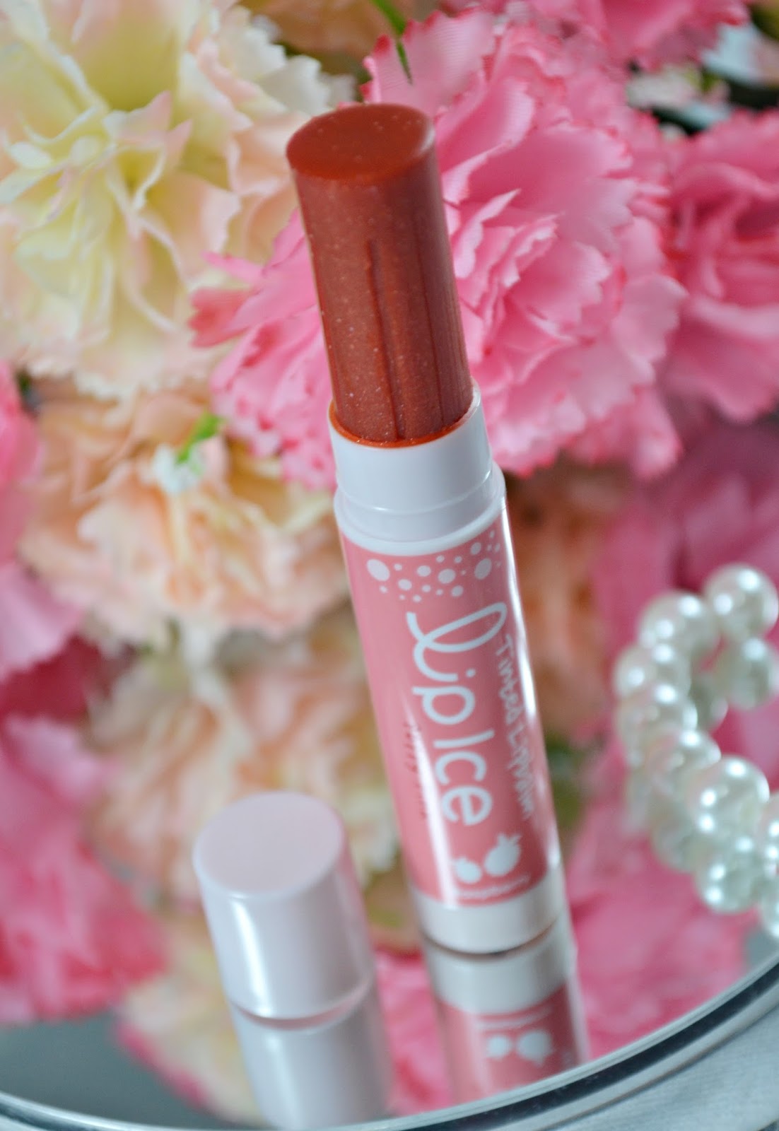 Lip Ice Tinted Lip Balm Baby Pink, Poppy Pink and Rose Red All About