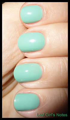 OPI Mermaid tears swatches and review
