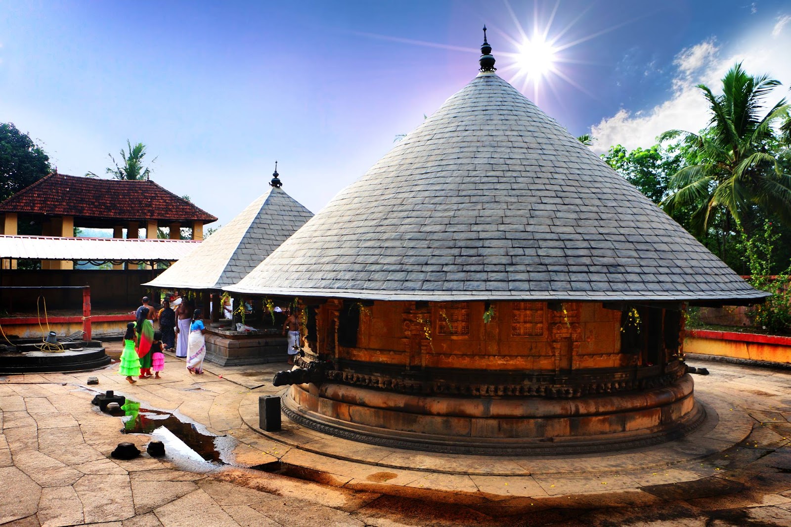 Thirupalkadal Sri Krishna temple. one of the oldest in Kerala Navrang