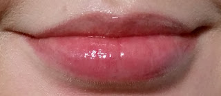 Lanolips Lip Ointment with Colour in Rose lip swatch