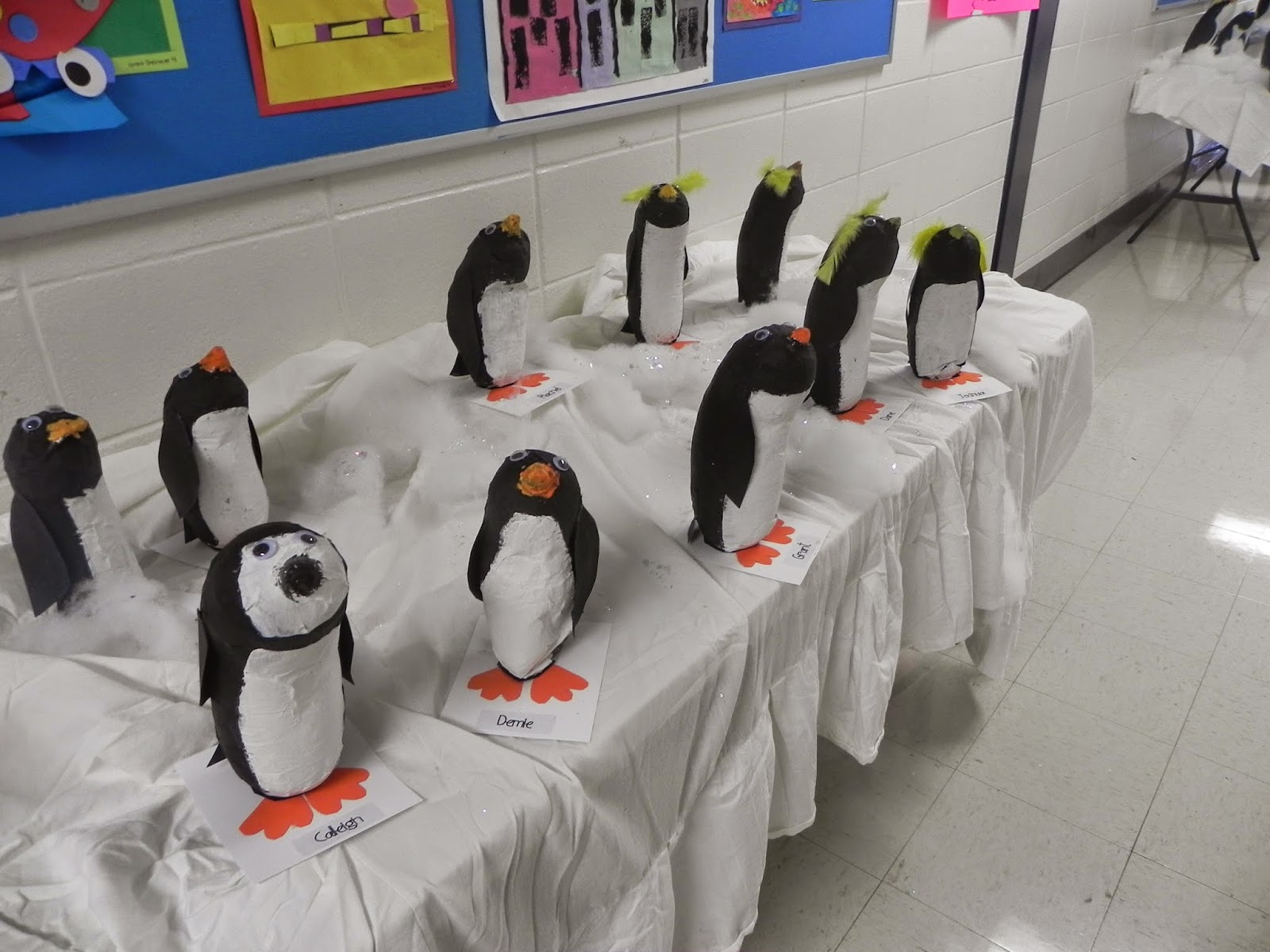 We Heart 1st Penguin Paper Mache Tutorial