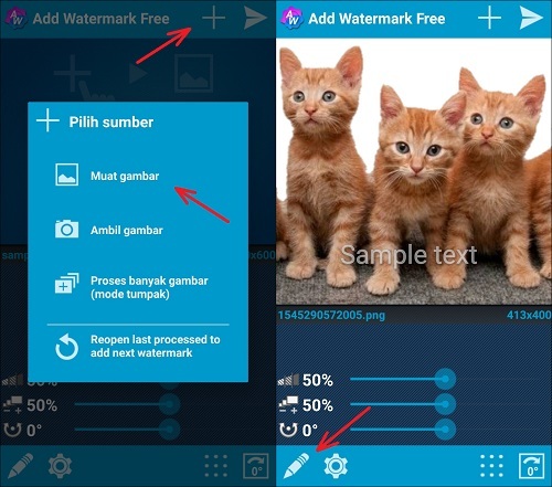 Cara Menambah Watermark Pada Foto/Gambar di Android