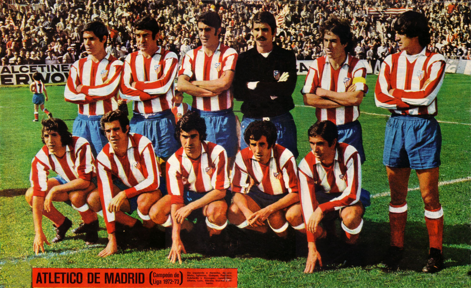 Botões para Sempre: Club Atlético de Madrid - Espanha - Brianezi 1980