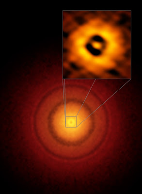 Planet formation in Earth-like orbit around a young star Planet formation in Earth-like orbit around a young star