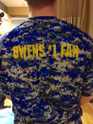 *Owen's #1 fan #grammarfail 