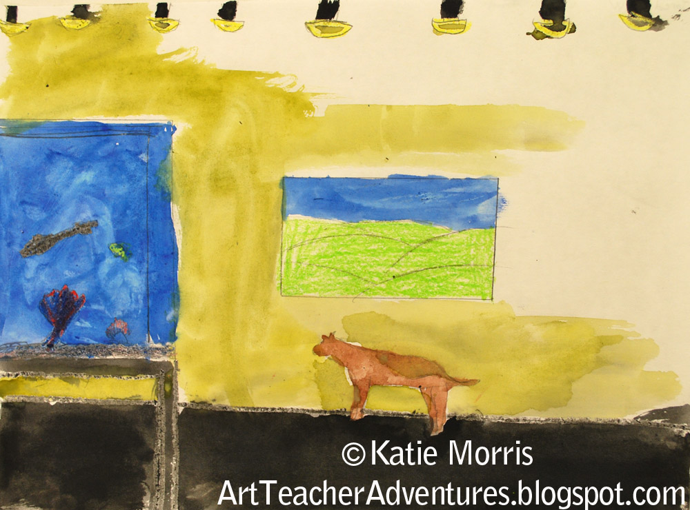 Adventures of an Art Teacher: 5th grade Venn Diagram Projects