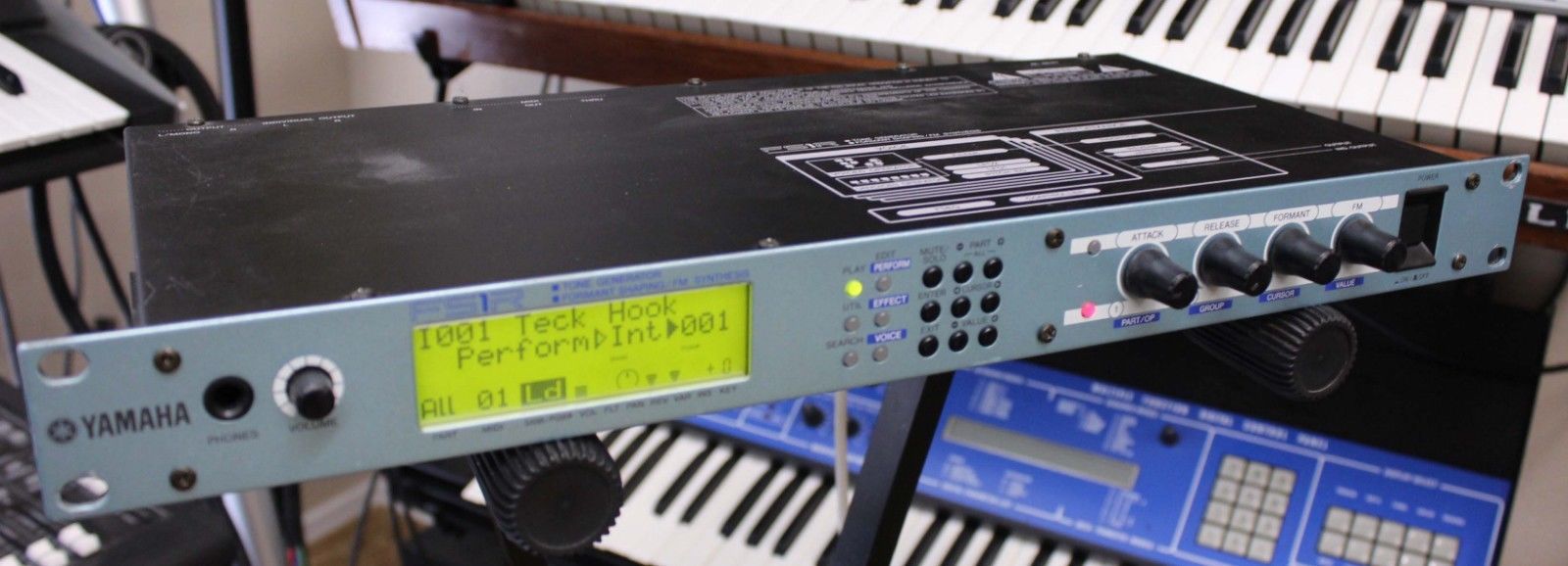 MATRIXSYNTH Yamaha FS1R 8 Operator FM Synthesizer Module with Formant