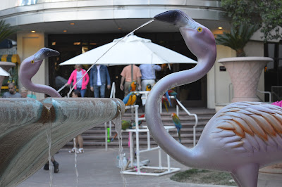 Flamingo Courtyard The courtyard of the Flamingo Casino