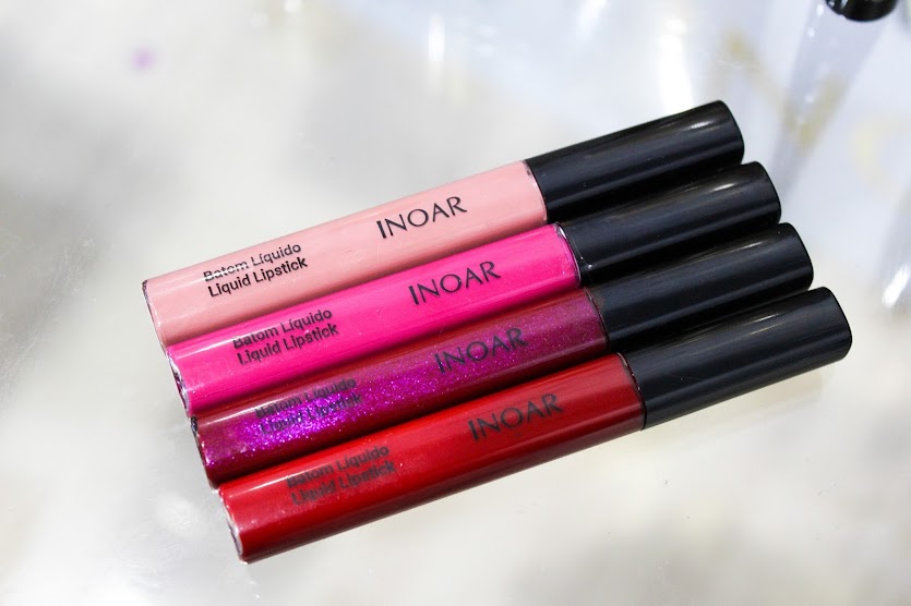 Kamila Rios - LANÇAMENTO LINHA MAQUIAGEM INOAR COSMÉTICOS NA BEAUTY FAIR 2017 Batom Líquido Matte Inoar