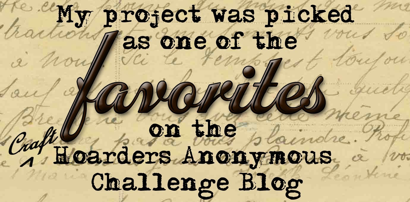Favorited Craft Hoarders Anonymous Sept 2014