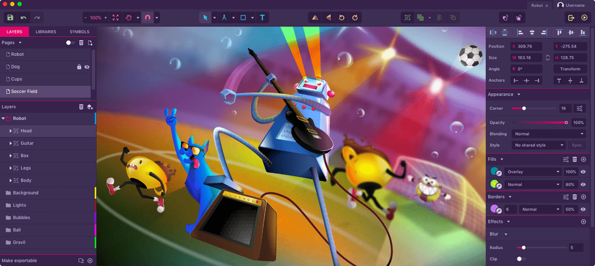 Gravit Designer Aplikasi Pengganti CorelDRAW Illustrator - Gravit Designer
