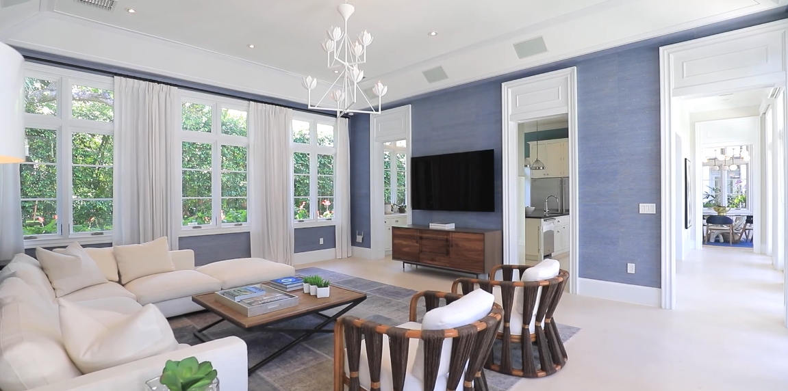 51 Interior Design Photos vs. 6035 SW 92nd St, Pinecrest, FL Luxury Mansion Tour