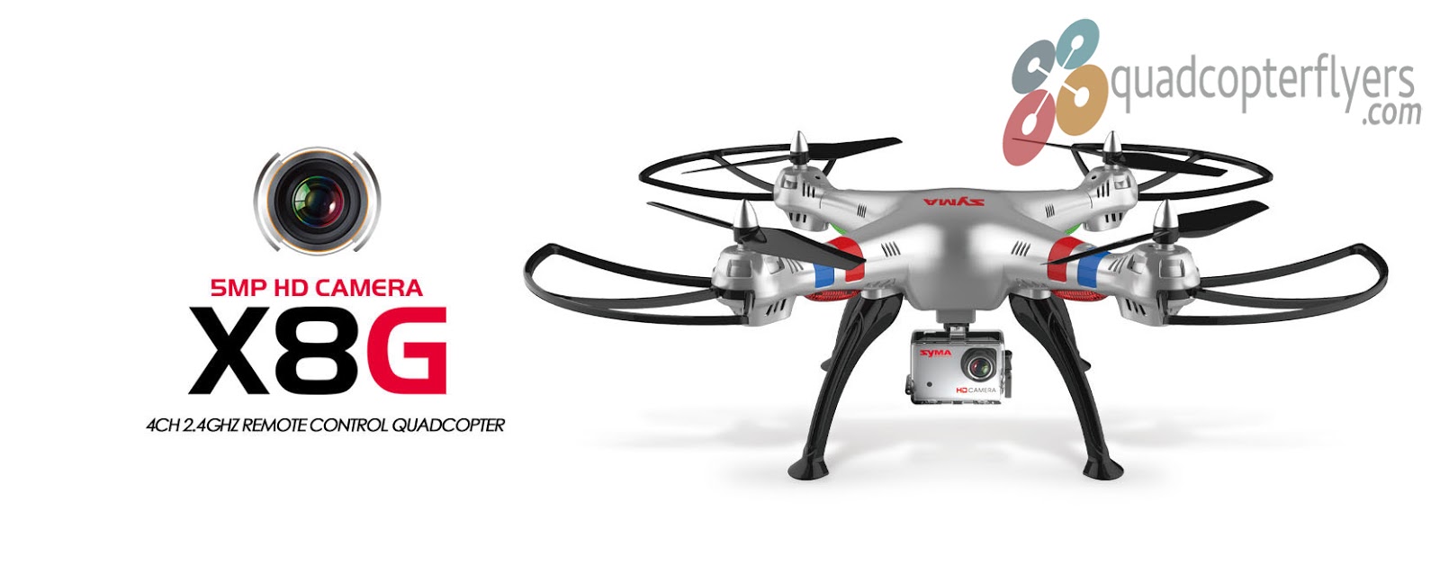 syma x8g gopro