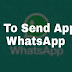 How To Send Apps And Games By WhatsApp
