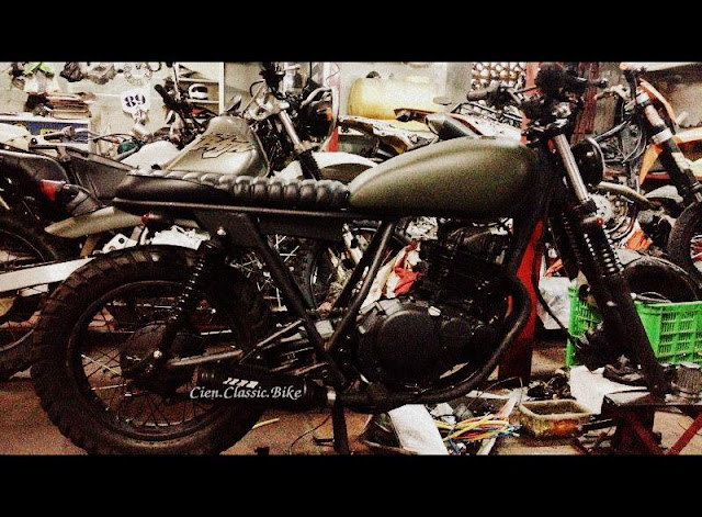 Hướng dẫn chi tiết độ Suzuki GN250 Tracker