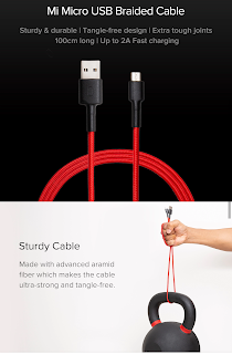 xiaomi standard charging cable