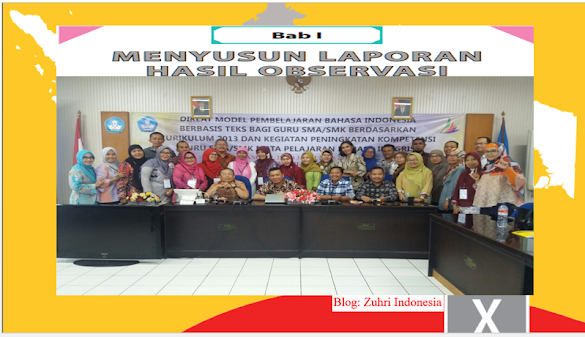 Mengonstruksikan Teks Laporan Hasil Observasi