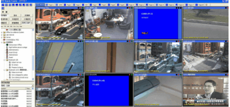 برنامج مجاني للتحكم في العديد من كاميرات المراقبة في مكان واحد متعدد المنصات Genius Vision NVR CmE