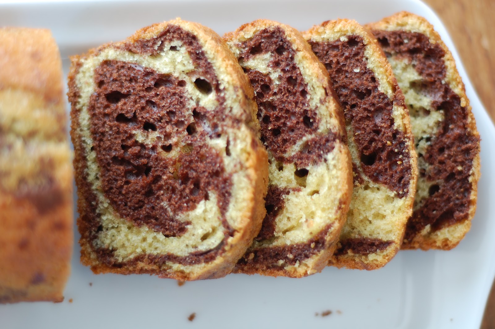 M Kitchen: Gâteau marbré au chocolat