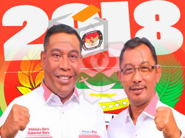 Murad Ismail dan Barnabas Orno Unggul 9,18 Persen dari Said Assegaff dan Andreas Rentanubun Murad Ismail dan Barnabas Orno Unggul 9,18 Persen dari Said Assegaff dan Andreas Rentanubun
