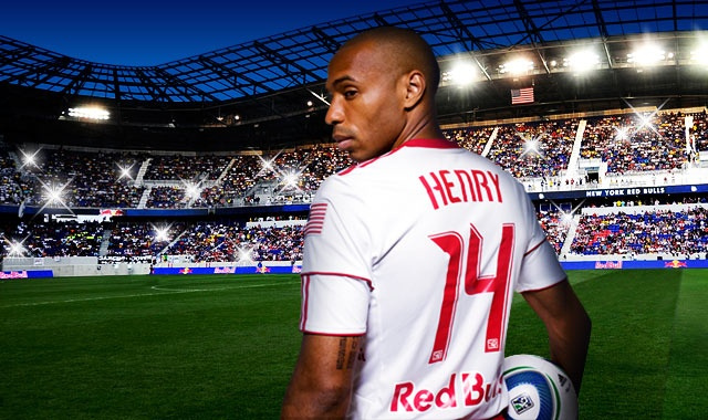 Thierry Henry : New York Red Bulls - Soccer Series Wallpapers