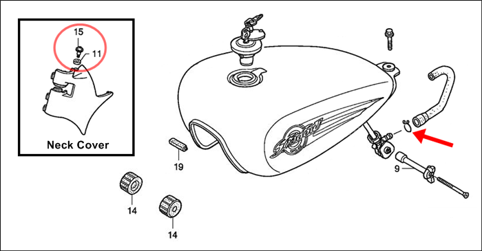 tank removal '02 VLX | Honda Shadow Forums