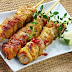 { شرائح الدجاج المشوية }