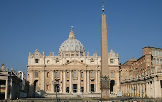 Pope Julius II ordered St Peter's to be demolished and rebuilt