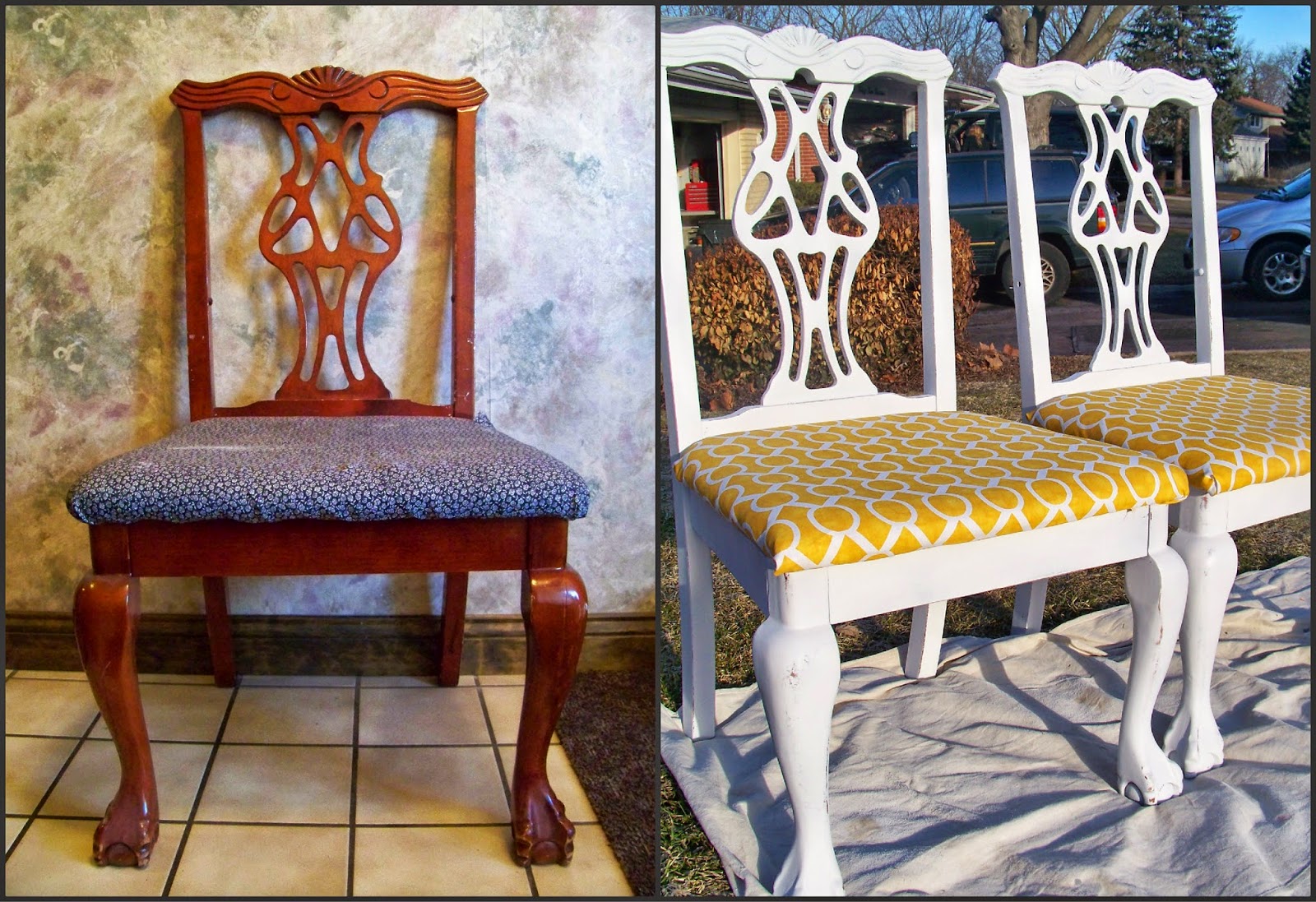 Red Revival Spray painting furniture