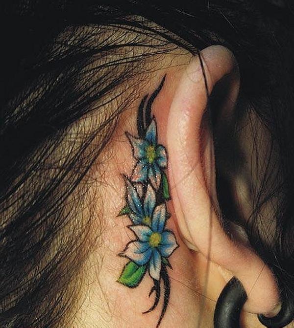 Tattoo Art Show: 30+ Elegant Violet Flower Tattoo