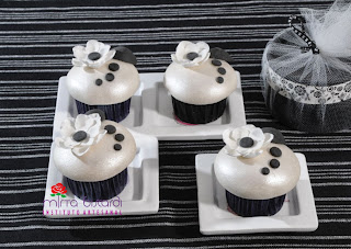Cupcakes Blanco y Negro, parte 1
