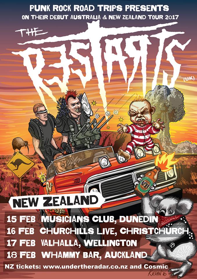 The Restarts AUS/NZ Tour