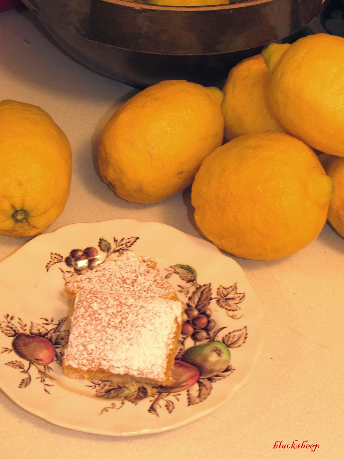 Blacksheep's bit of the  Lemons in Season.....