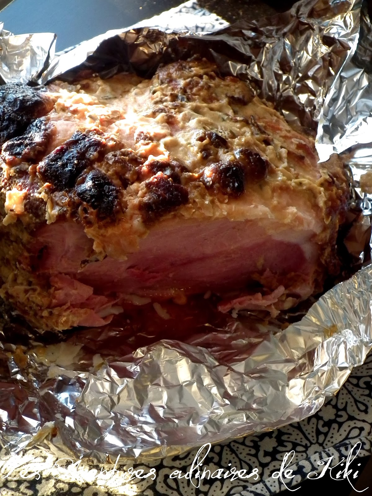 Faits avec amour /Les Aventures culinaires de Kiki Jambon à la moutarde, au miel et au romarin