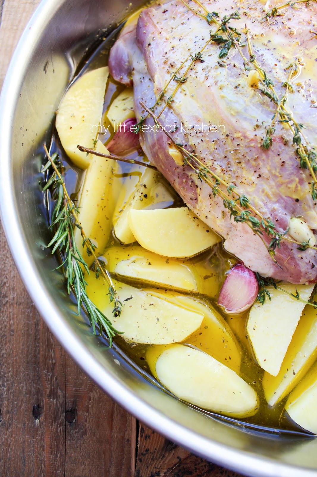 My Little Expat Kitchen Greek slowroasted lamb shoulder with potatoes