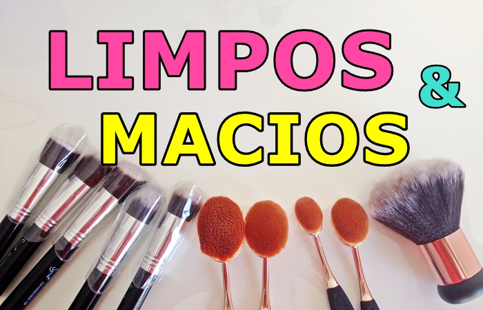 Lavar pincéis de maquiagem cuidar pinceis de maquiagem