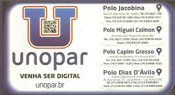 unopar dias d avila