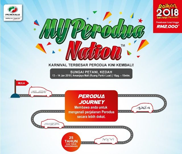myperodua nation carnival poster on motoring malaysia