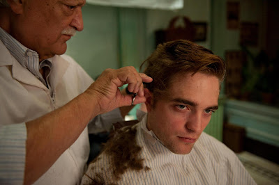 Robert Pattinson as  Eric Packer finally gets a haircut, Cosmopolis (2012), Directed by David Cronenberg