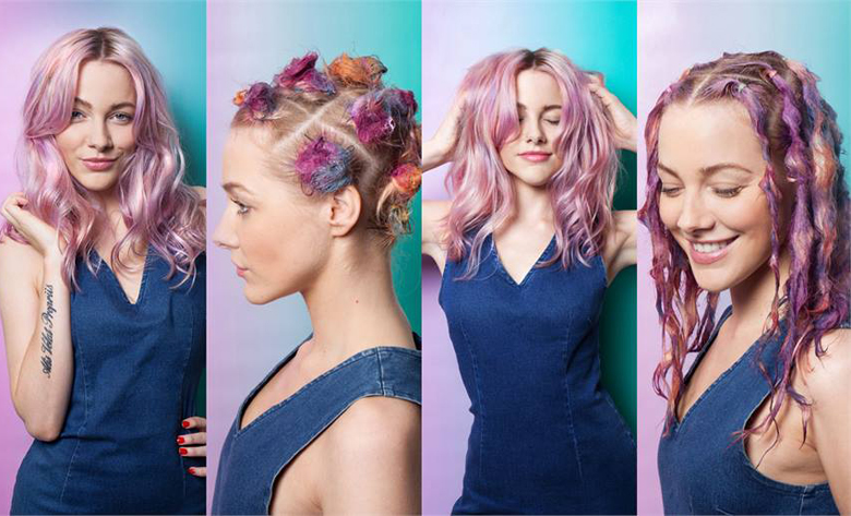 Why You Need To Know About Sun Bun The New Tie Dye Hair Technique