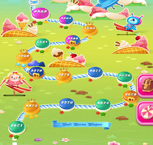 Candy Crush Saga level 5571-5585 Candy Crush Saga level 5571-5585