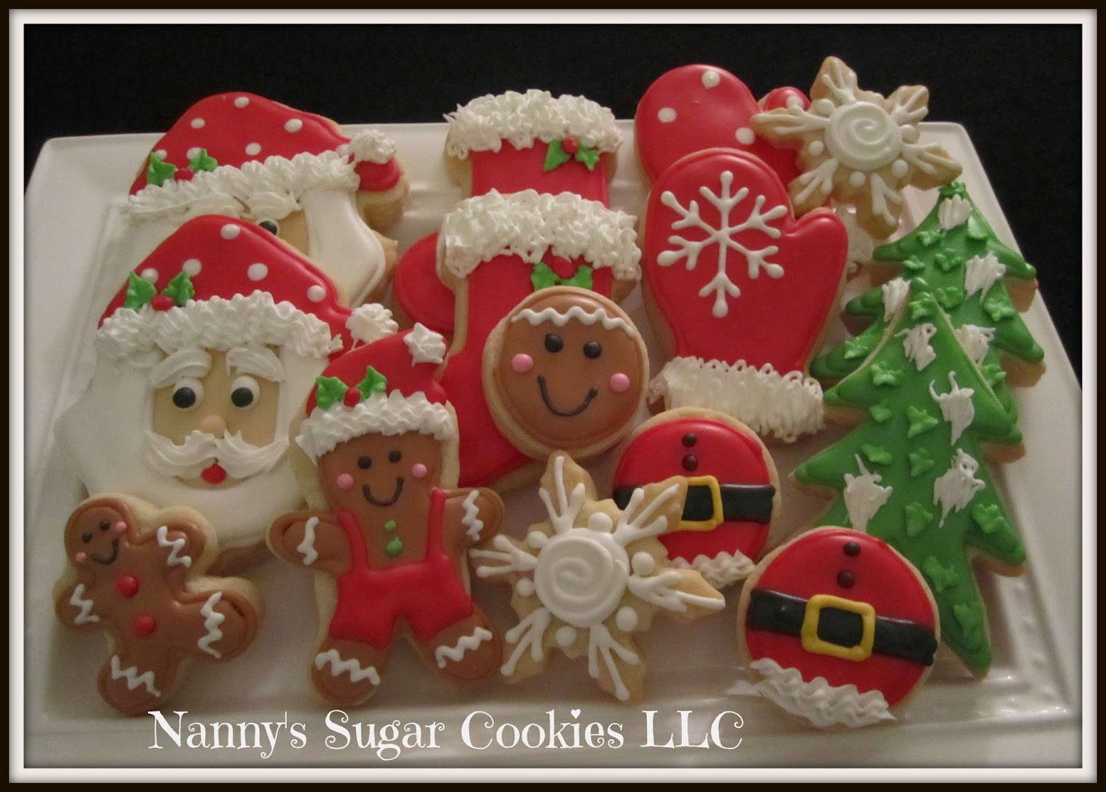 Nanny's Sugar Cookies LLC: Christmas Cookie Platters 2016&hellip;