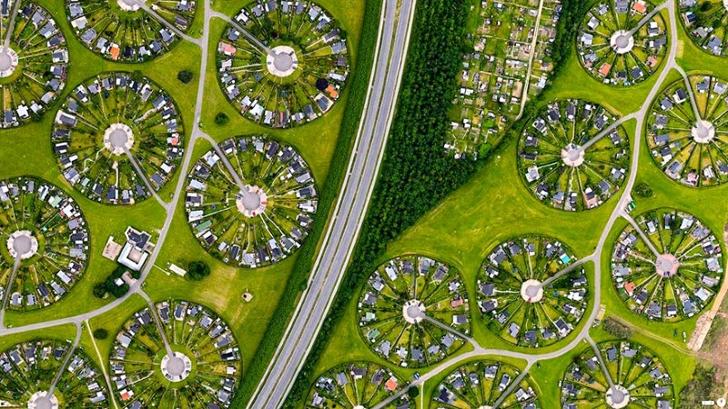 14. Brondby Haveby, Brondby Municipality, Denmark - 17 Breathtaking Satellite Photos That Will Change How You See Our World