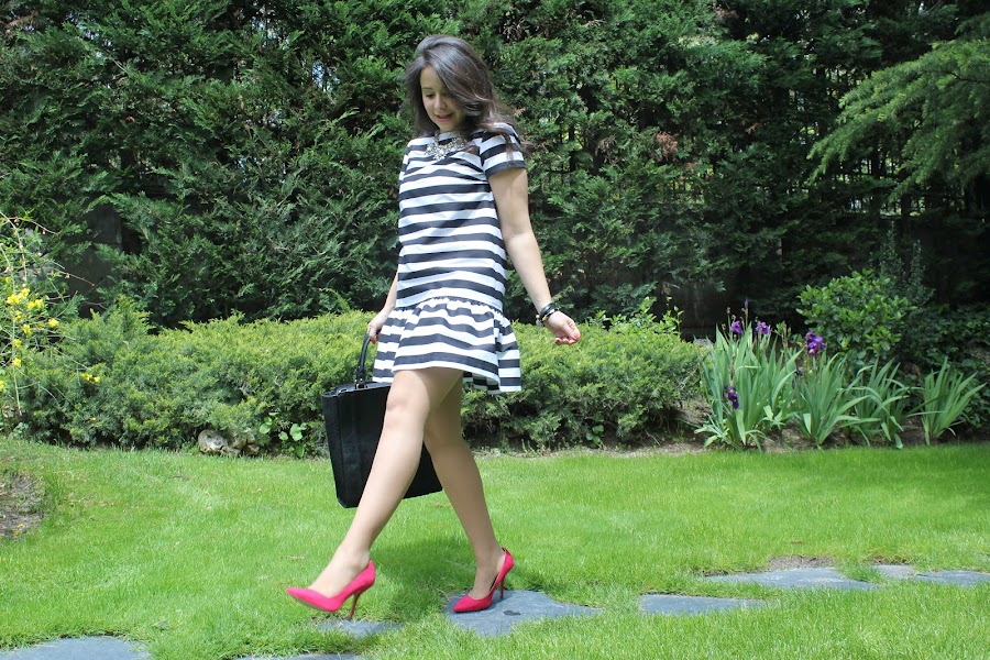 Cómo hacer vestido corto de rayas para el verano