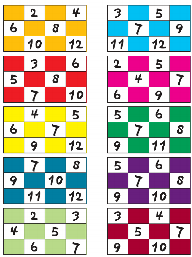 Seleccion Cartones Bingo 75  Cartones de bingo, Bingo, Bingo para imprimir