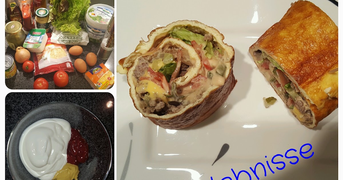 Low Carb Hackfleisch-Burger-Rolle
