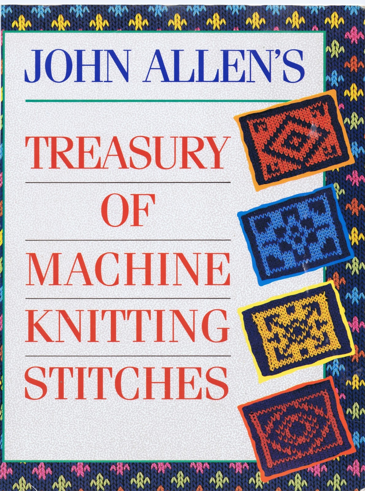 Tamoui Machine Knitting Books contents combined list