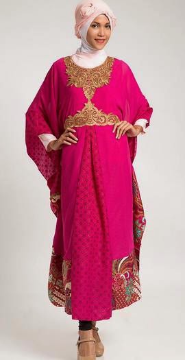 20 Contoh Model Busana  Baju  Muslim untuk  Orang  Gemuk 