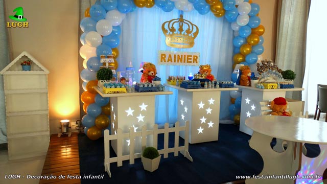 Decoração para Chá de Fraldas - Chá de Bebê Decoração para Chá de Fraldas - Chá de Bebê