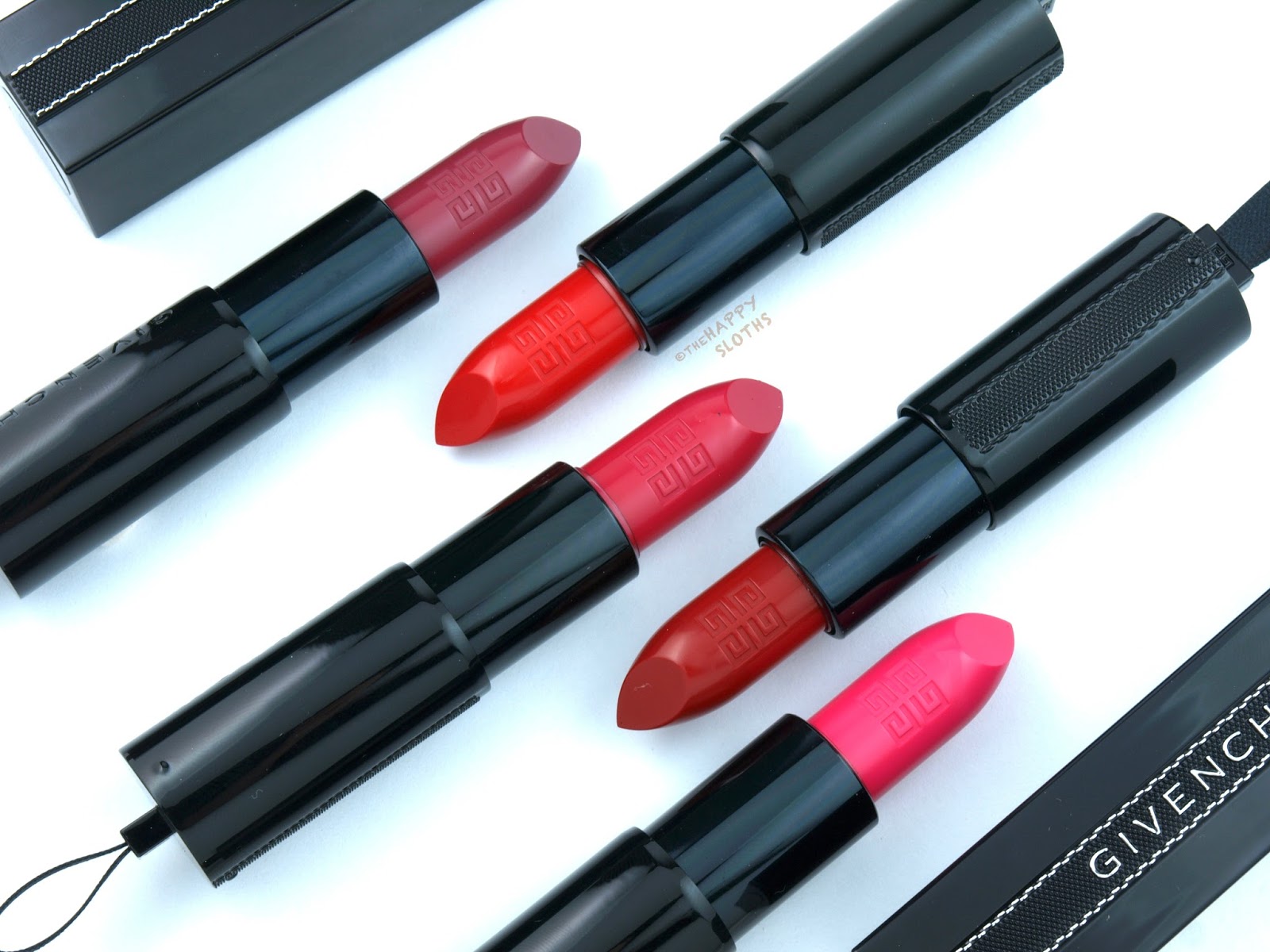 Givenchy Rouge Interdit Satin Lipsticks: Review and Swatches